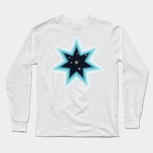 seven sided star Long Sleeve T-Shirt